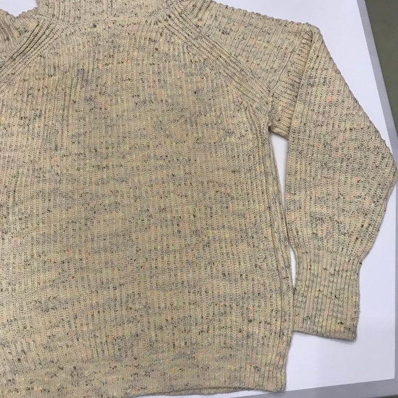 NWT Free People Leo Tunic Sweater in Sassy Peach Combo Small - Picture 4 of 15